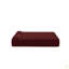 Canapé-lit moderne avec 2 coussins, canapé-lit convertible en tissu rembourré de mousse, matelas pliant double de 15 po pour le salon, lit d'invité, sans assemblage requis, bourgogne