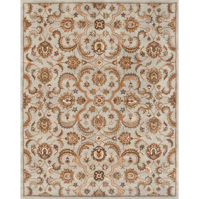 Hand Tufted Wool Oriental Indoor Rug