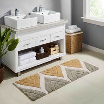 Wayfair  Low Pile (Less Than 0.5) Bath Rugs & Mats You'll Love in 2023