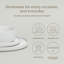 over&back Stackable 12-Piece Semi Hand-Finished Stoneware Dinnerware Set-99305508
