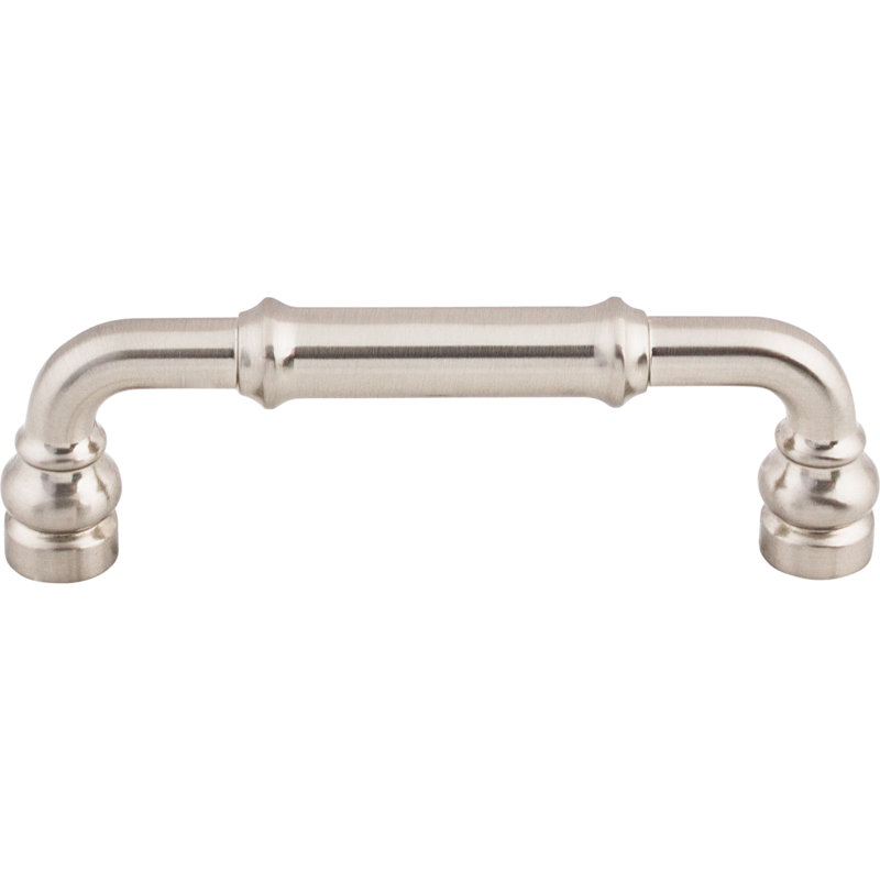 Brixton 12" Center to Center Bar Pull, Brushed Satin Nickel, 3 3/4" Center to Center