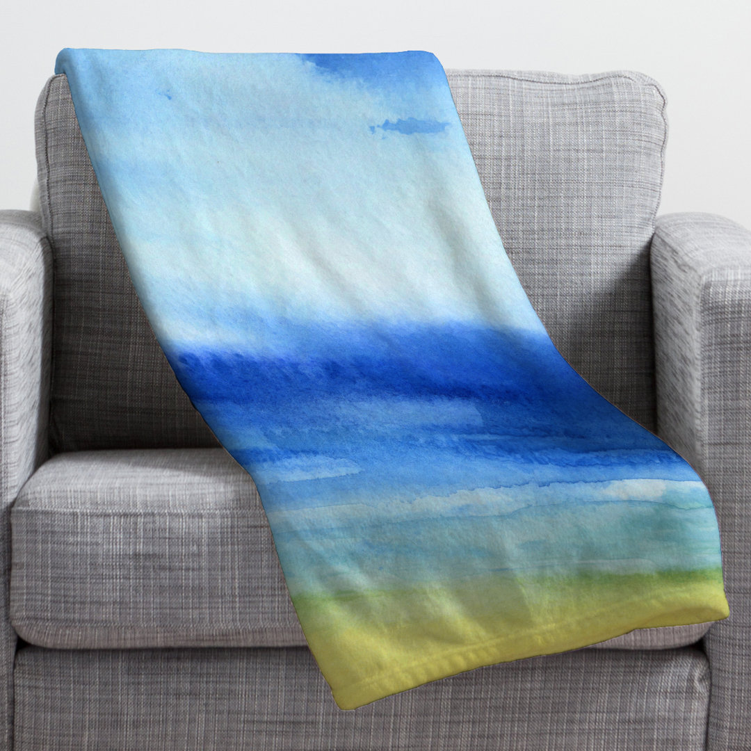 Jacqueline Maldonado Throw Blanket Deny Designs 