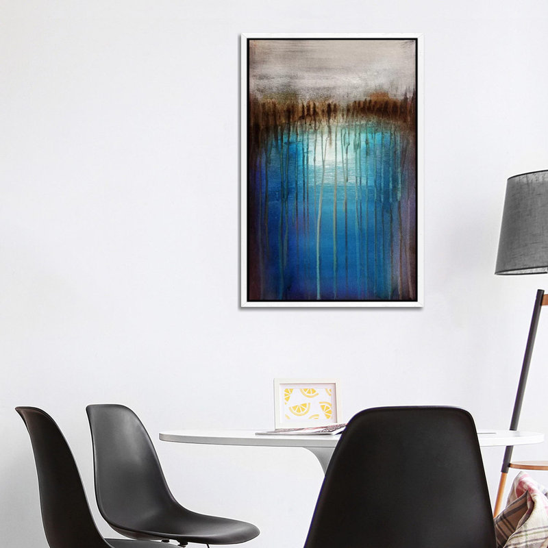 To The Core by Heather Offord - Painting on Canvas, White Framed, 101.6 cm H x 66.04 cm W