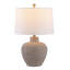 Lampe de table 24 po brune
