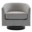 Upholstered Swivel Armchair-398326182