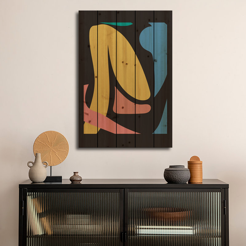 «Wood Print Art Print» par Mambo Art Studio, H 40 po x l 26 po