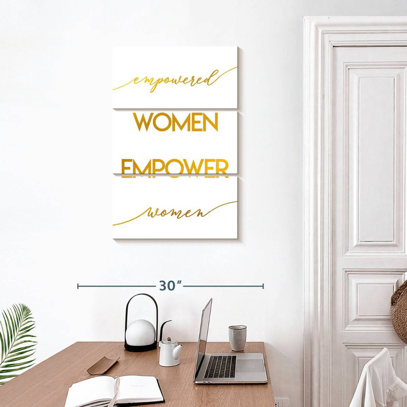 Citation de Tergel Empowered Women, H 32 po x l 20 po
