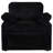 Collins Upholstered Power Recliner Chair Black-128870358