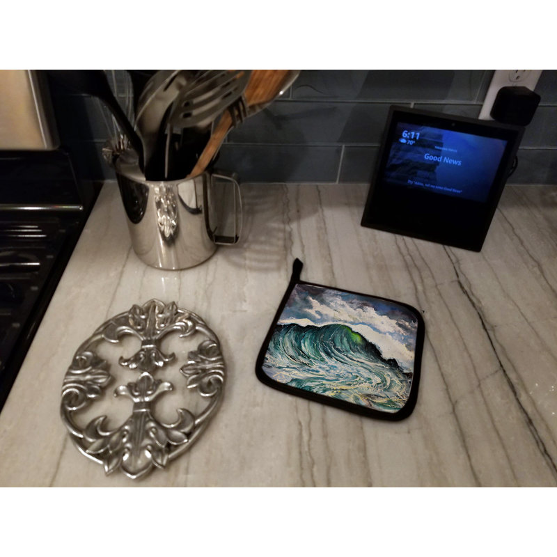 Caroline's Treasures Martin Welch New Artwork Polyester Potholder Set