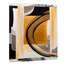Glam Art déco abstrait III - Décoration murale abstraite en acrylique-1049139724