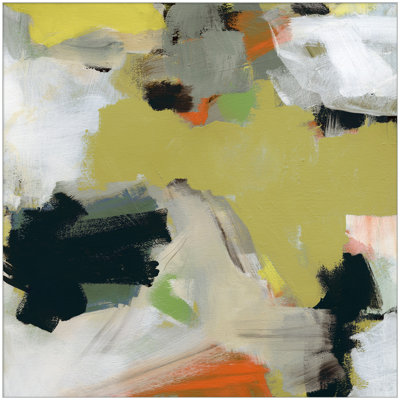 Warm Wind 1' Framed Print on Canvas