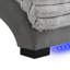 Chaise longue rembourrée avec port USB-911471080