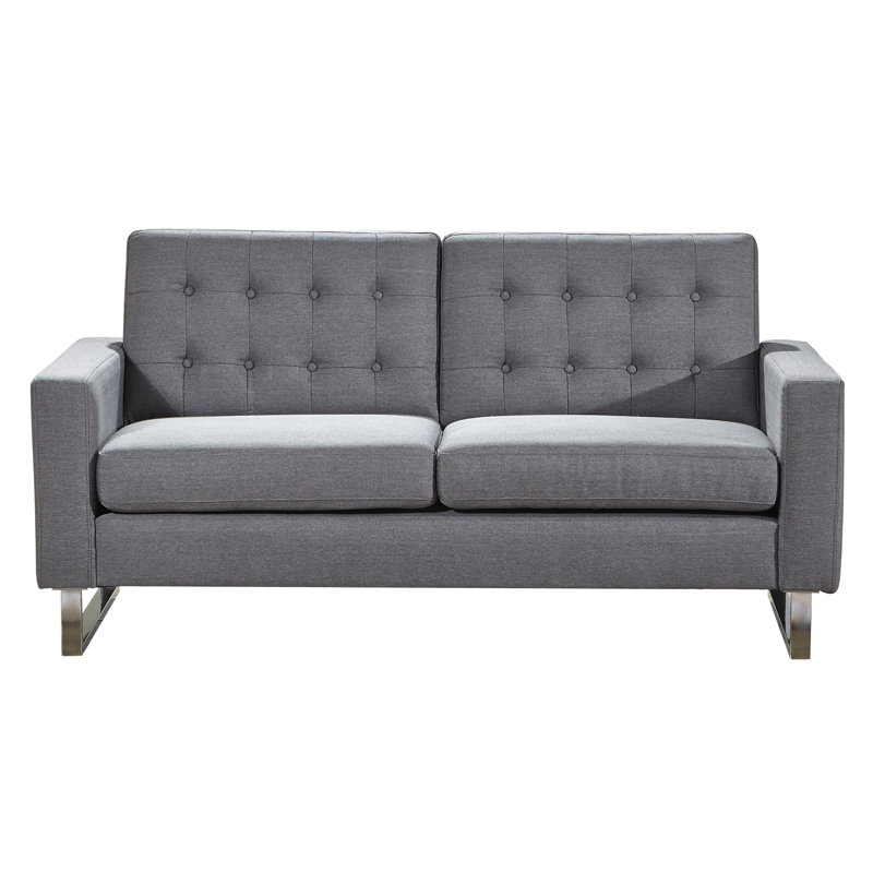 Gwen Upholstered 63'' Loveseat