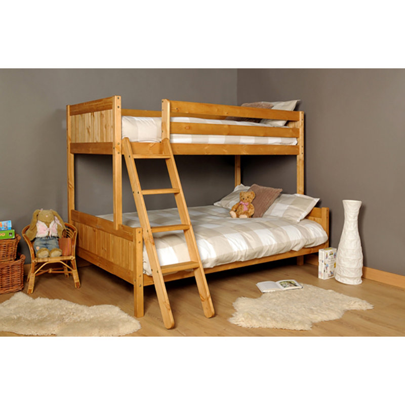 Buckingham Solid Wood Standard Bunk Bed by Mack + Milo, Caramel