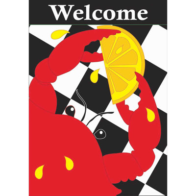 Drapeau de jardin 42 po x 29 po Bernedette