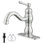 Robinet de salle de bain à un trou avec drain