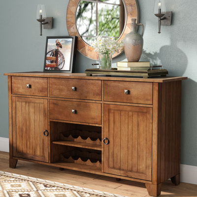 Matanzas 66-inch 4-drawer Solid Wood Sideboard