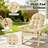 Non-Slip Adirondack-Chair-Cushion With Ties-36079165