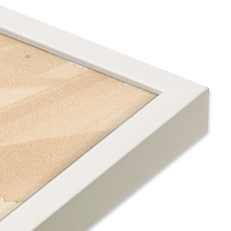 Burnt Echoes, ensemble de 2 impressions,, Blanc opaque, H 21 po x l 34 po