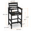  Ensemble de bar d'extérieur 3 pièces, ensemble de chaise de bar et de table Adirondack surdimensionné-1857935949