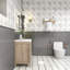 Meuble-lavabo simple 35,5 po avec plateau en acrylique Rosner-2145215219