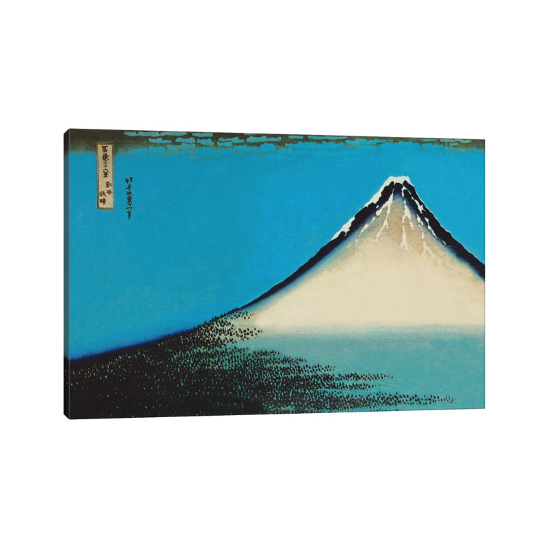 Mount Fuji by Katsushika Hokusai - Wrapped Canvas Painting, 66.04 cm H x 45.72 cm W x 1.91 cm D