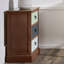 42 cm W Solid Wood Bedside Table