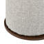 Table d'appoint coulissante avec tabouret amovible