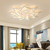 Izzabella 14 - Light 36" Acrylic LED Flush Mount