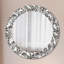 Huldar Glass Flat Wall Mirror