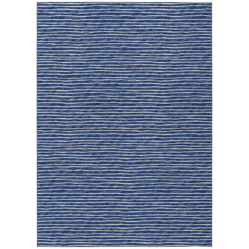 Loreen Washable Abstract Indoor / Outdoor Rug, Rectangle 5' x 7'6"