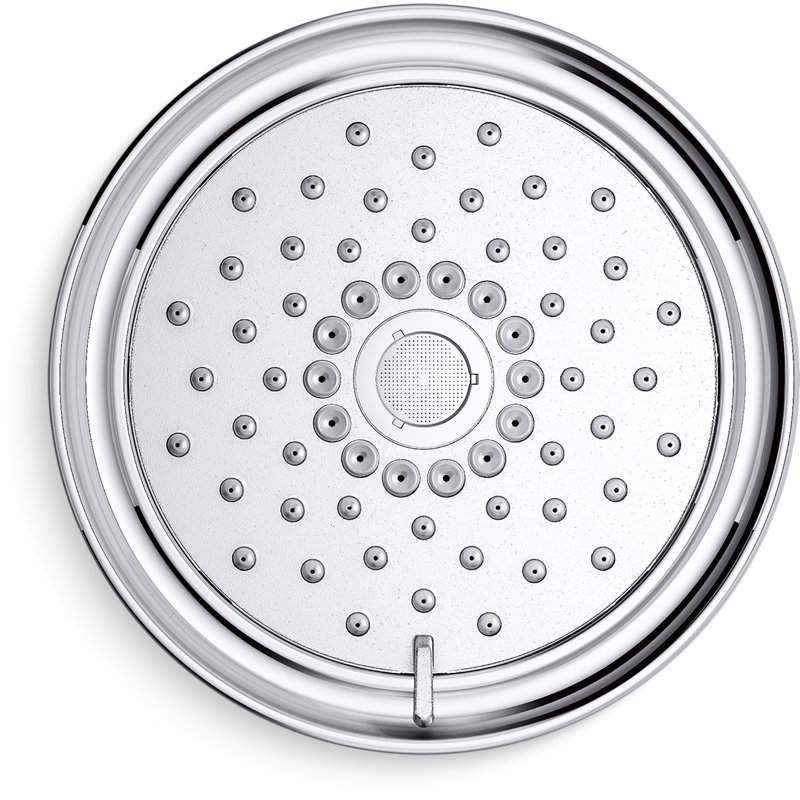 Bancroft 2.5 Gpm Multifunction Showerhead With Katalyst Air-Induction Technology, Polished Chrome