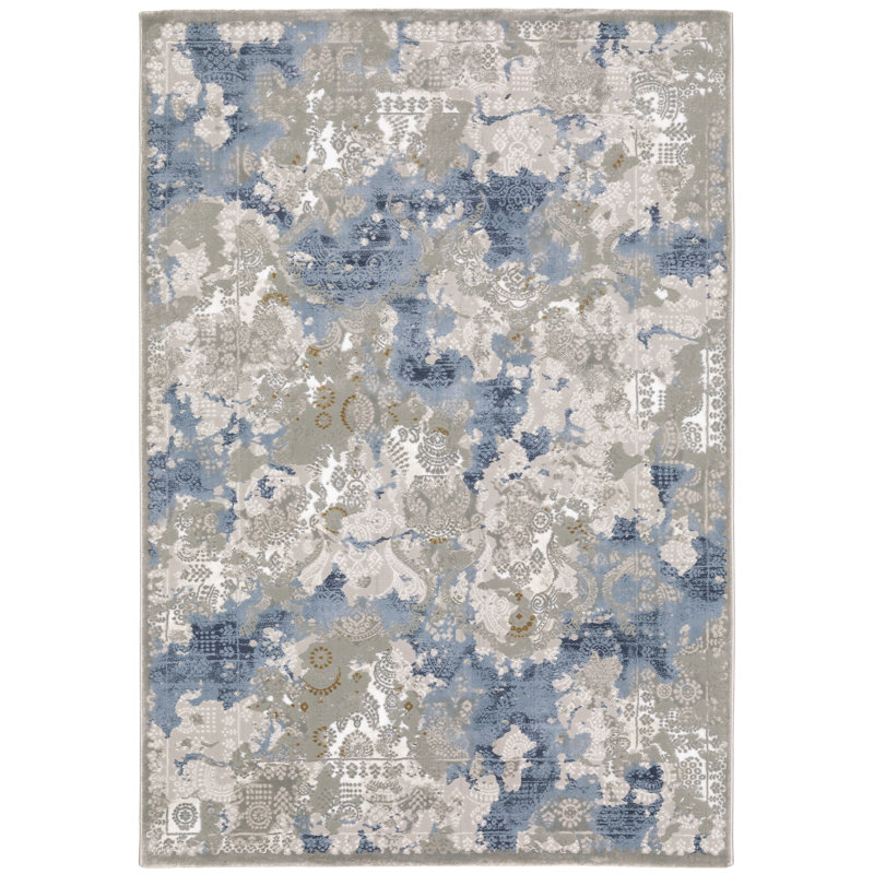Guitta Abstract Rug, Rectangle 9'10" x 12'10"