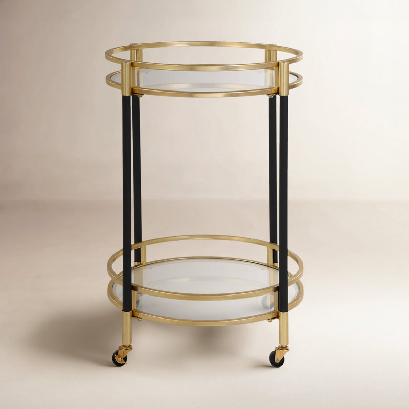 Christina Round Bar Cart