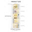 164.6cm H x 35cm W Corner Bookcase-2052845560