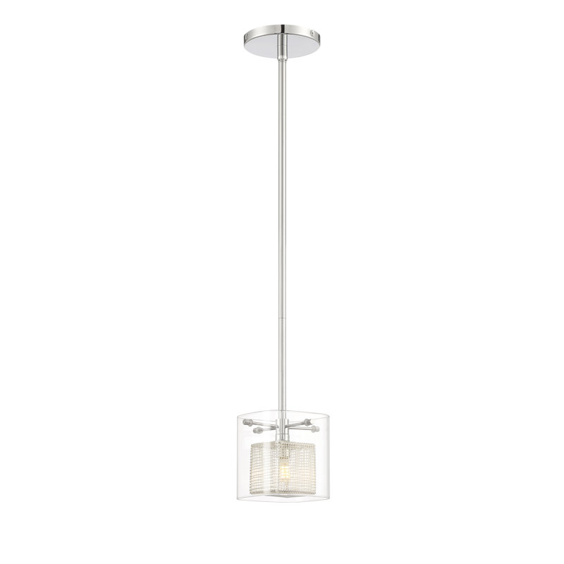 Luminaire suspendu carré 1 lumières Emmanuella