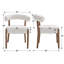 Chaises de salle à manger rembourrées modernes avec dossier incurvé, avec structure en bois massif, pour la salle à manger / salon-1295354268-1295354275