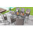 6 - Person Wicker Patio Dining Set with Square Table