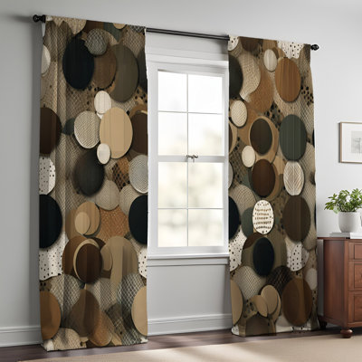 Yeremia Semi Sheer Curtain Pair