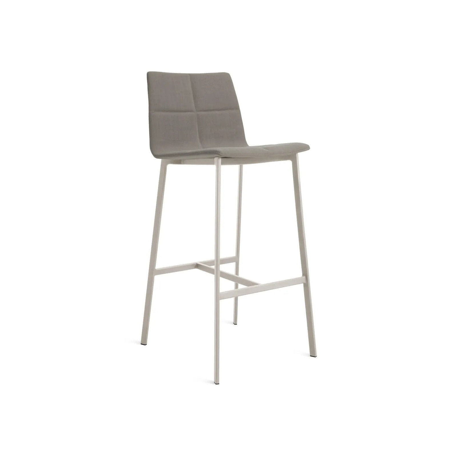 Putty, Bar Stool (31" Seat Height), Leather-Cream