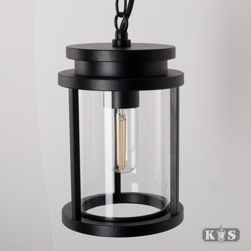 Sydney 1 - Light Aluminium Lantern Pendant