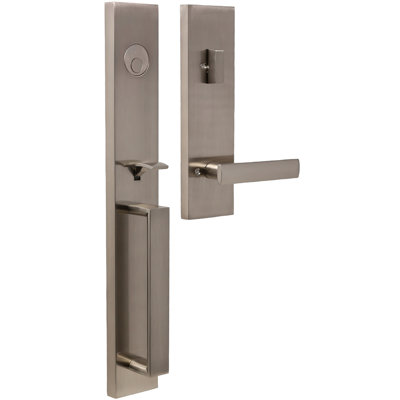 Complete Inactive Xanthis Handleset with Utica Lever and Transitional Rosette