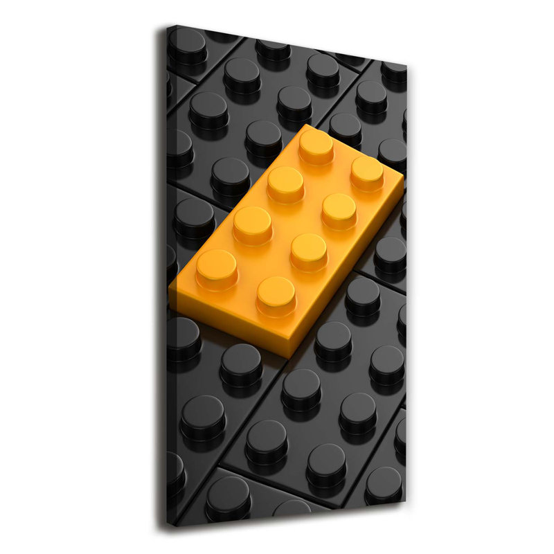 Lego Bricks - Wrapped Canvas Print