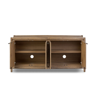 Glenview 4 Door Sideboard-Weathered Oak