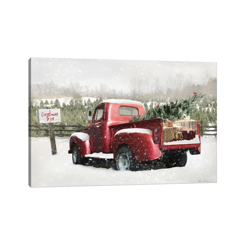 Winter Stop by Lori Deiter - Wrapped Canvas Print, 20.32 cm H x 30.48 cm W