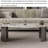 Unique-shaped minimalist marble coffee table-471311681