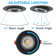 4'' Selectable Color Temperature Dimmable Air-Tight IC Rated LED Canless Recessed Lighting Kit