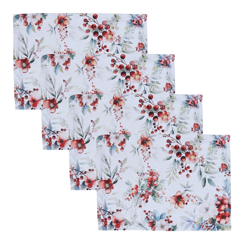 Ensemble de 4 napperons Leihla
