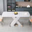 Table de salle à manger extensible carrée