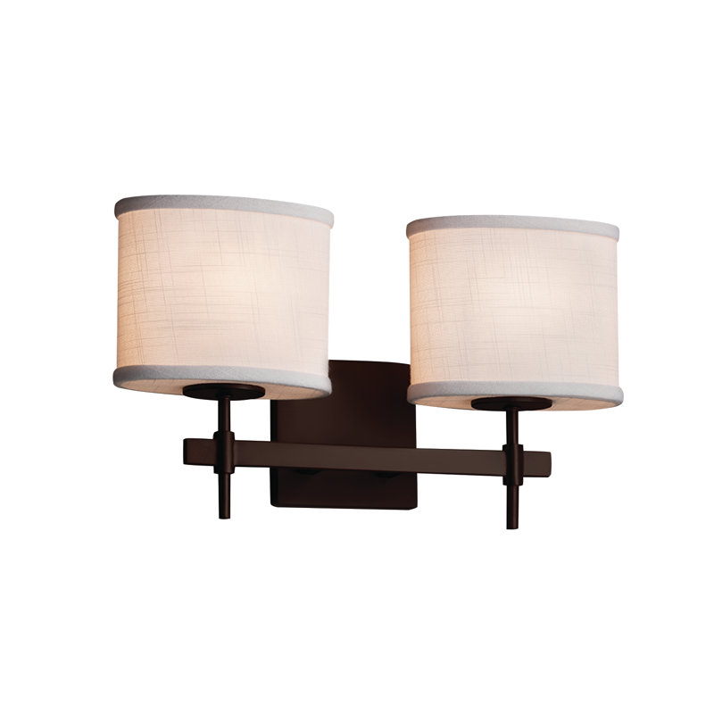 Geoffroy 2 - Light Bath Bar, Cream, Dark Bronze